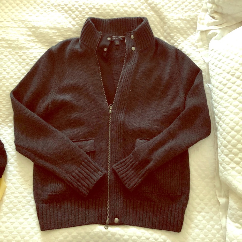 Banana Republic men’s heavyweight zip up sweater